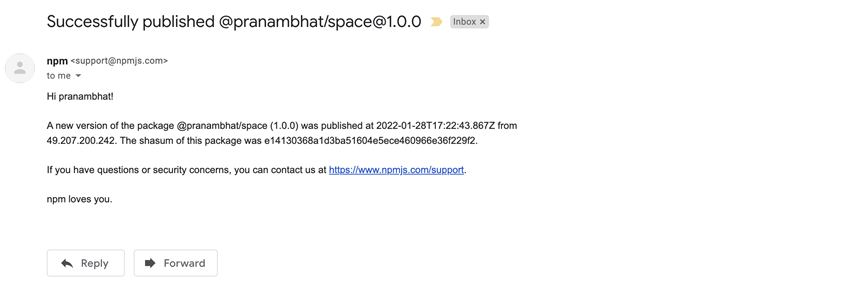 How to create and publish an npm package